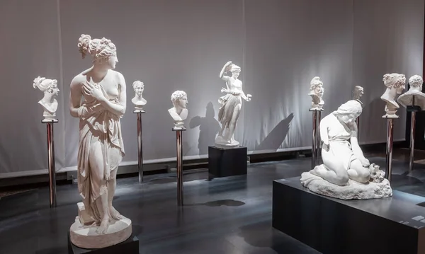 Bassano Del Grappa Itálie Prosinec 2022 Interiér Muzea Umění Slavnou — Stock fotografie