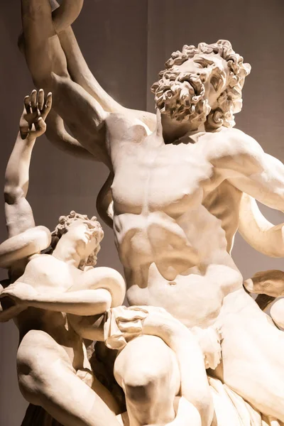 Bassano Del Grappa Ιταλία Δεκέμβριος 2022 Άγαλμα Του Λαοκόων Και — Φωτογραφία Αρχείου
