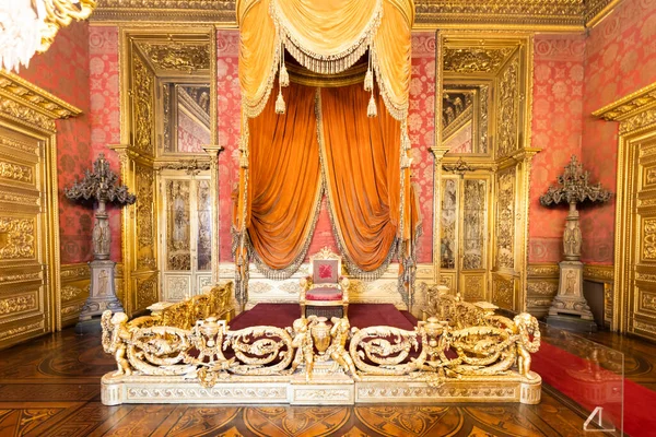 Torino Talya Nisan 2023 Kraliyet Sarayı Taht Odası Lüks Zarif — Stok fotoğraf