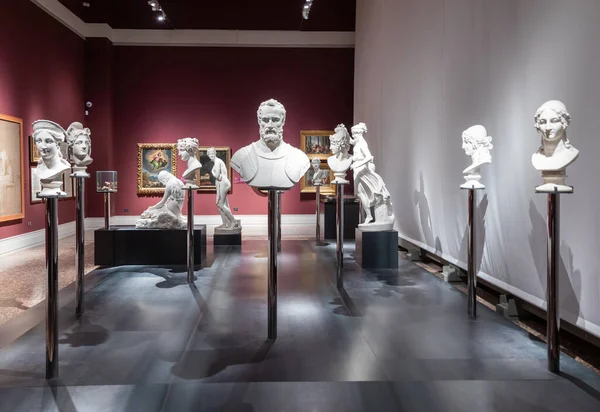 Bassano Del Grappa Olaszország 2022 December Művészeti Múzeum Belső Tér — Stock Fotó