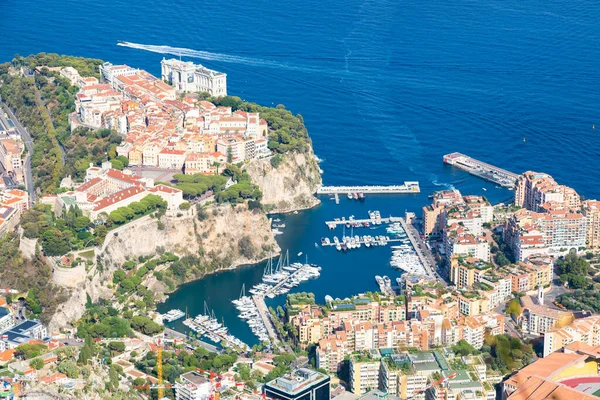 Monte Carlo August 2022 Panoramic View City Blue Sea Summer — 스톡 사진