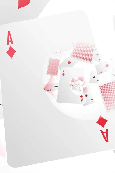 Illustration Background Casino Elements Concept Betting Gamble Game — Stock Photo, Image