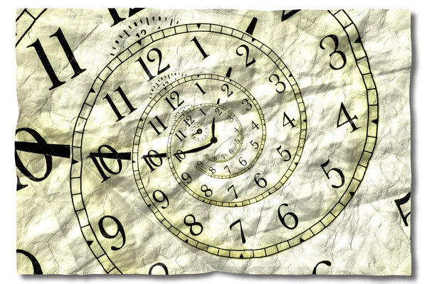 Kreatywny Obraz Hipnotyczne Tło Zegara Koncepcja Hipnozy Podświadomości Sugestia — Zdjęcie stockowe