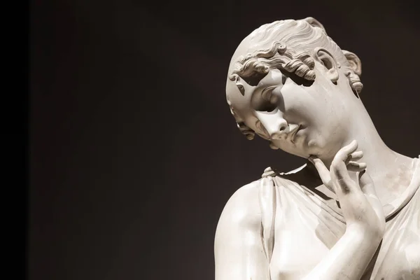 イタリアのバッサーノ グラッパ 英語版 2022年12月 アントニオ カノーヴァ 英語版 1814年 古典的な彫像 ローマの美しさ — ストック写真