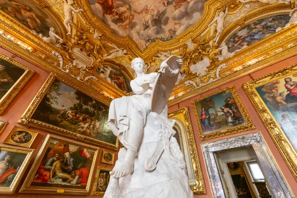 Florenz Italien Juni 2023 Palazzo Pitti Pitti Palace Reiseziel Museumsinnenraum — Stockfoto