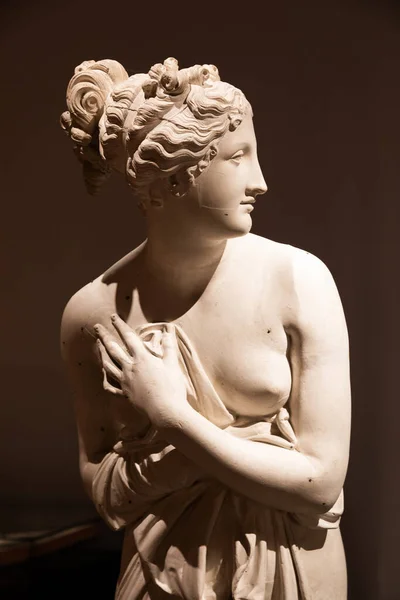 Бассано Дель Граппа Италия Декабрь 2022 Года Скульптура Венеры Работы — стоковое фото