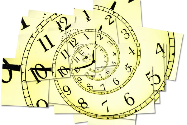 Imagen Creativa Fondo Reloj Hipnótico Concepto Hipnosis Subconsciente Sugestión —  Fotos de Stock