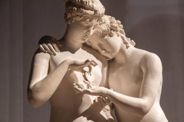 Aşk Tanrısı ve Ruh, Antonio Canova.