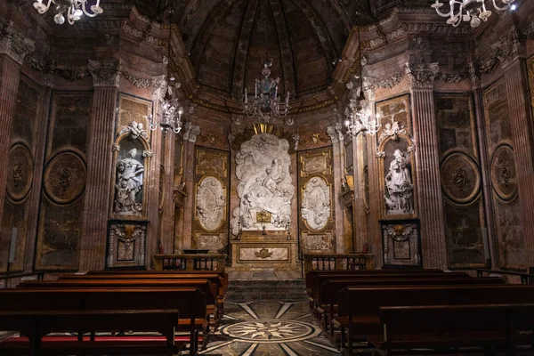 Chapelle Vierge Marie 1520 Dans Cathédrale Tarragone Une Église Catholique — Photo