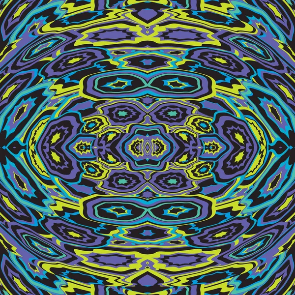 Abstraktes Geometrisches Musterdesign Wie Ein Kaleidoskop — Stockvektor