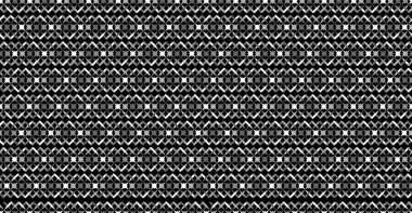 siyah ve beyaz geometrik seamless modeli