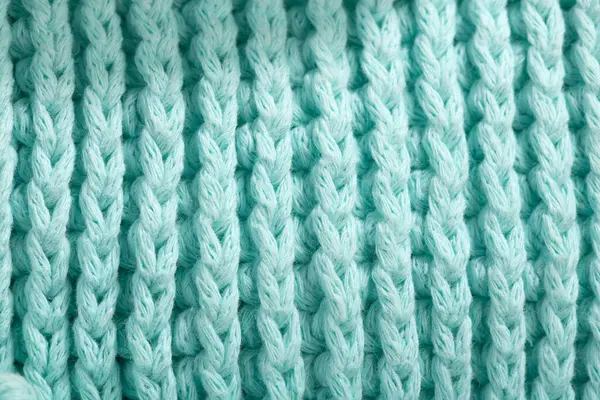 Doku, büyük örgü kumaş, yakın plan, beyaz arka planda izole edilmiş.