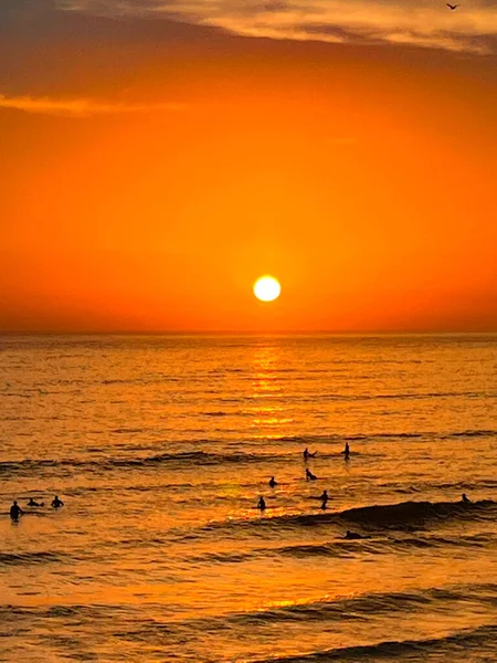 Atardecer Pacific Beach California — Foto de Stock
