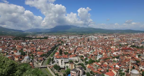 Panorama Prizren Kosowo Serbia — Wideo stockowe