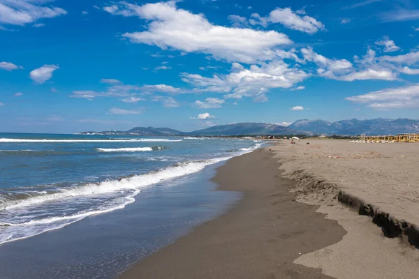 Ulcinj Ada Bojana Montenegro Junho 2022 Famosa Praia Areia Sul — Fotografia de Stock