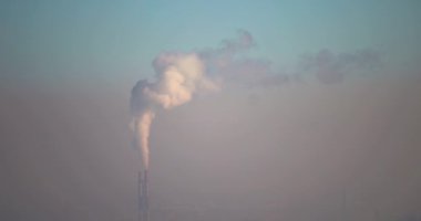 Sırbistan 'ın Valthe kentinde hava kirliliği