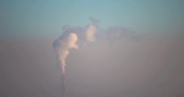 Sırbistan 'ın Valthe kentinde hava kirliliği