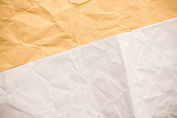 Arkaplan Dokusu Olarak Buruşmuş Veya Buruşmuş Kağıt — Stok fotoğraf