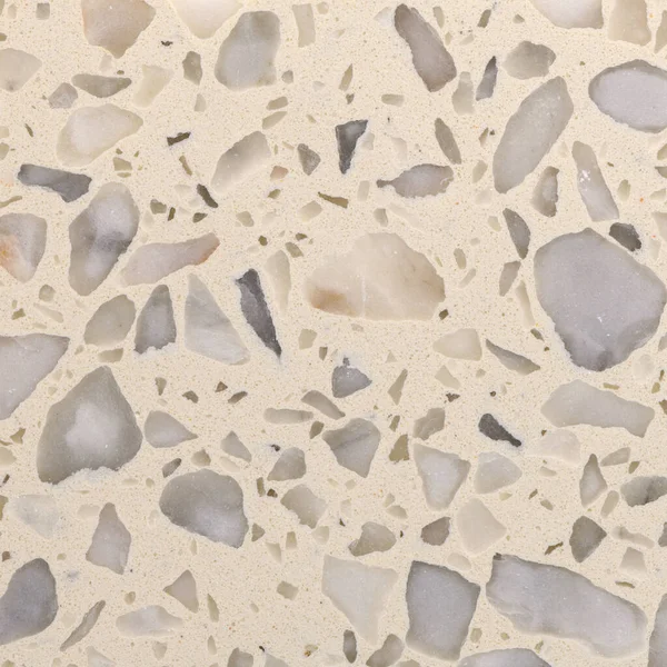 Detailní Záběr Recyklované Desky Lisovaného Kamene Užitečné Pro Designéry Jako — Stock fotografie