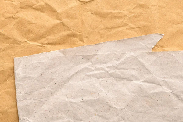 Абстрактная Текстура Полосатой Бумаги Двух Коричневых Тонов Пустых Чистых Фонов — стоковое фото
