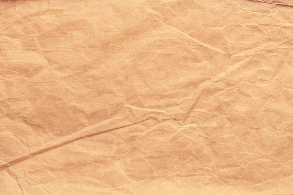 Kahverengi Kırışıklık Geri Dönüşüm Kağıdı Arkaplan Dokusu — Stok fotoğraf