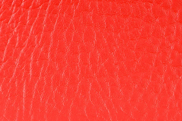 Sfondo Texture Pelle Artificiale Rossa — Stockfoto