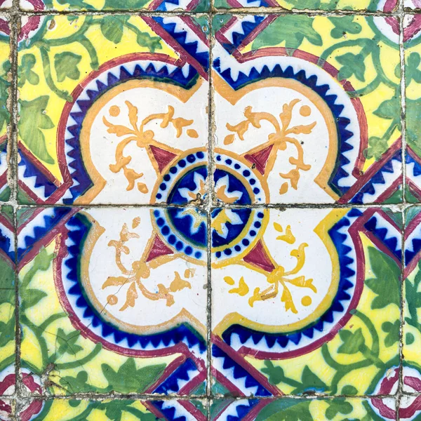 Vintage Azulejos Traditional Portuguese Tiles — Stock Photo, Image