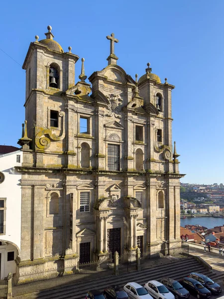 Porto Portugal Circa Abril 2023 Vista Fachada Convento Dos Grilos — Foto de Stock