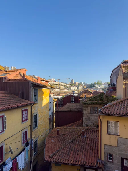 Porto Portugalsko Circa April 2023 Úzké Ulice Městě Porto Portugalsku — Stock fotografie