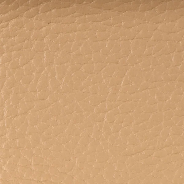 Béžová Umělá Kůže Textura Pozadí — Stock fotografie