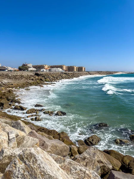 Ovar Portugal Juni 2023 Strand Furadouro Ovar Den Letzten Jahren — Stockfoto