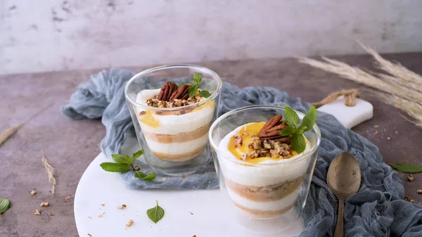 Natas Ceu Tradisjonell Portugisisk Dessert Som Skal Spises Med Skje – stockfoto
