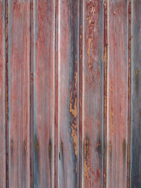 Red Painted Old Wooden Wall Red Background — Stock Photo, Image