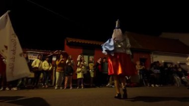 Ovar, Portekiz - 22 Haziran 2024: Rancho da Ribeira So Joo Yürüyüşü. Ribeira, Ovar - Portekiz.