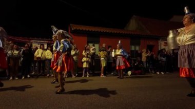 Ovar, Portekiz - 22 Haziran 2024: Rancho da Ribeira So Joo Yürüyüşü. Ribeira, Ovar - Portekiz.