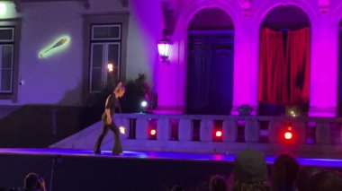 2024 Avrupa Hokkabazlık Kongresi sırasında Ateş Galası Şovu