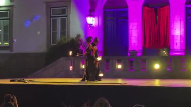 2024 Avrupa Hokkabazlık Kongresi sırasında Ateş Galası Şovu