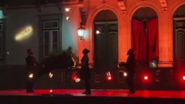 2024 Avrupa Hokkabazlık Kongresi sırasında Ateş Galası Şovu