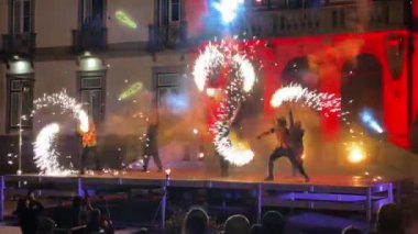 2024 Avrupa Hokkabazlık Kongresi sırasında Ateş Galası Şovu