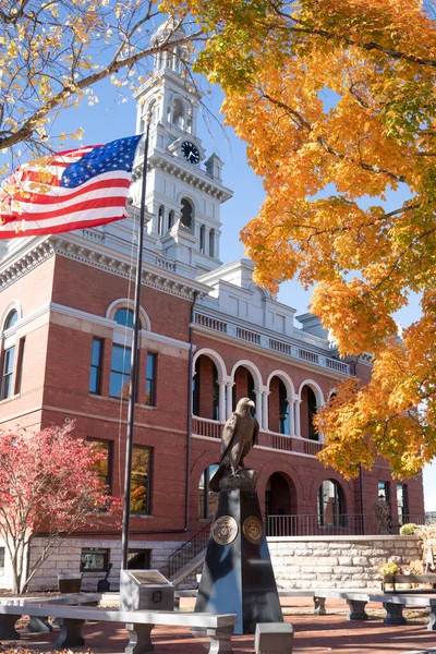Sevierville Tennessee Oktober 2022 Blick Auf Das Gerichtsgebäude Der Historischen — Stockfoto