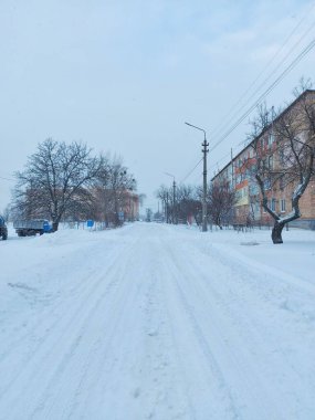 Köyün doğası kışın