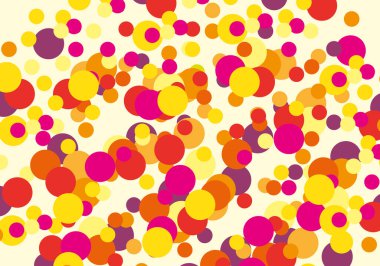 Renkli bir yaz sanat eseri duvar kâğıdı. Çok renkli gözlük lensleri. Gösterişli el çizimi illüstrasyon arkaplan II.