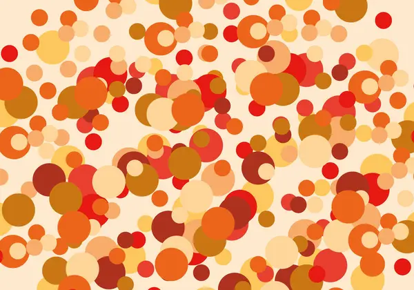 Sonbahar vektör duvar kağıdı. Renkli lensler. Gösterişli el çizimi arkaplan.