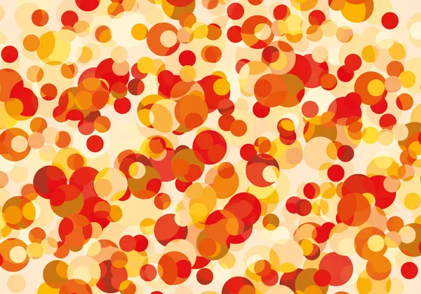 Sonbahar vektör duvar kağıdı. Renkli lensler. Gösterişli el çizimi illüstrasyon arkaplan III.