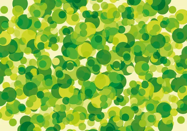 Свежие Зеленые Весенние Векторные Обои Цветные Линзы Праздничный Ручной Рисунок Лицензионные Стоковые Иллюстрации