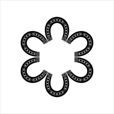 At Nalı Simgesi, Şanslı At Nalı Simgesi Sanat Çizimi