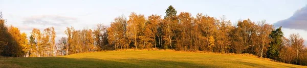 Herbstlandschaft Aus Dem Böhmischen Und Mährischen Hochland Panoramablick Tschechien Europa — Stockfoto