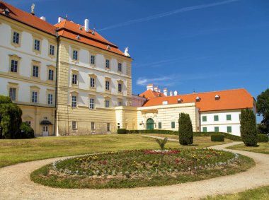 Baroque chateau in Valtice town, Lednice and Valtice area, South Moravia, Czech Republic