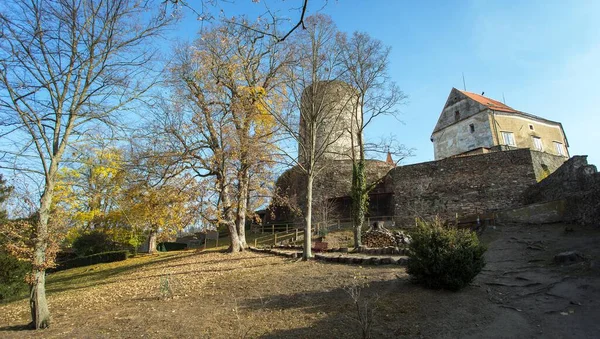 Bitov Castle South Moravia Czech Republic Gothic Renaissance Castle — Stock Photo, Image