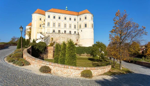 Castello Mikulov Uno Dei Castelli Più Importanti Della Moravia Meridionale — Foto Stock